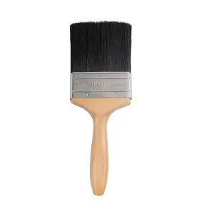 SupaDec Professional Stain & Varnish Brush Black/Natural (100mm)