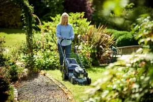 Atco Quattro 16s 4in1 Petrol Lawnmower Self-Propelled 41cm