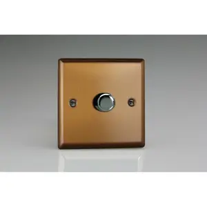 Wall Mounted Dimmer Bronze