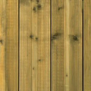 Green Spruce Deck board (L)1.8m (W)120mm (T)24mm