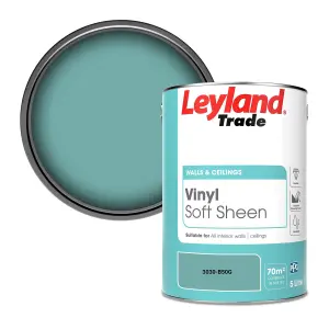 Leyland Trade Vinyl Soft Sheen Walls & Ceilings Emulsion Paint (3030-B50G) - 5L