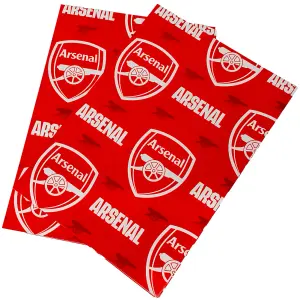 nal FC Text Gift Wrap Red/White (One Size)