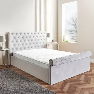 Pocket Sprung Mattress With Quilted Top Layer Small Double (4')