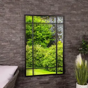 Helsinki Mirror Weather Resistant Wall Mounted Accent