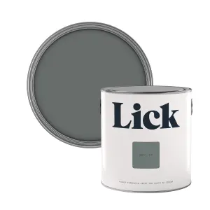 Lick Grey 17 Eggshell Emulsion paint, 2.5L