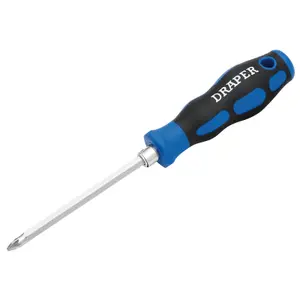 Draper 2-in-1 Reversible Blade Soft Grip Screwdriver, SL6/PZ2 x 175mm 21009