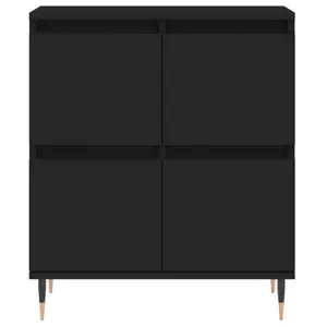 Marcele Bedside Table Black