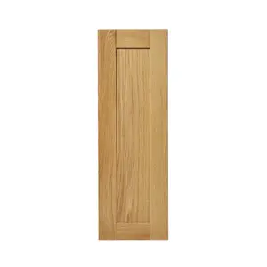 GoodHome Verbena Natural oak effect Matt natural Shaker Tall wall Cabinet door (W)300mm (H)895mm (T)20mm