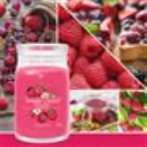 Yankee Candle Signature Large Jar Red Raspberry