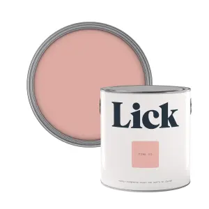 Lick Pink 13 Matt Emulsion paint, 2.5L