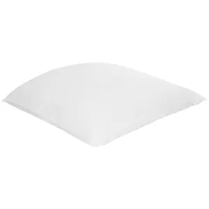 Bed Pillow TRIGLAV High 80 x 80 cm White