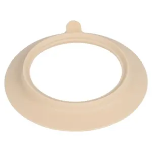 Tiny Dining Silicone Bamboo Bowl Suction Cup - Beige