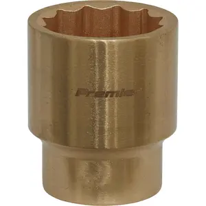 26mm Non-Sparking WallDrive Socket - Durable Beryllium Copper Tool for Safety