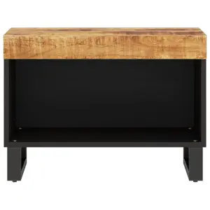 Berkfield TV Cabinet 60x33x43.5 cm Solid Wood Mango