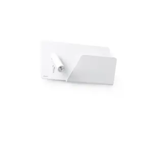 Luminosa Suau LED Indoor Wall Lamp White