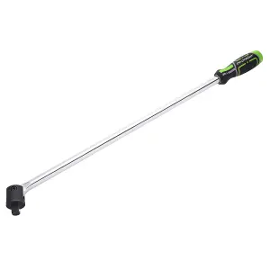 Sealey Breaker Bar 600mm 1/2"Sq Drive - Hi-Vis Green AK7306HV