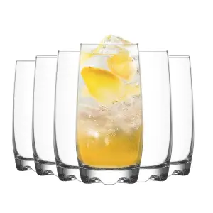 LAV - Adora Highball Glasses - 390ml - Clear - Pack of 6