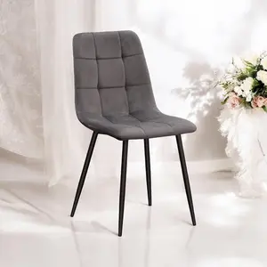 Eyre Upholstered Dining Chair Grey