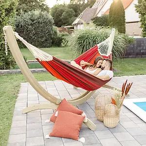 Paradiso Family Sized  Family Hammock - Terracotta