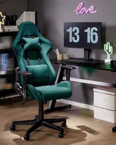 Gaming Chair Dark Green WARRIOR