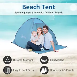 Kitt 2 Person Tent Blue