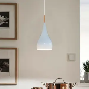 Byrd 1 - Light White Single Pendant White