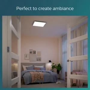 Philips LED Panel Square Ceiling Light 40K 36W, Cool White