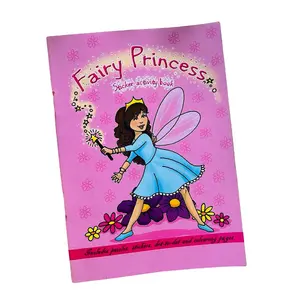 Fairy Princess Sticker Book Pink (One Size)