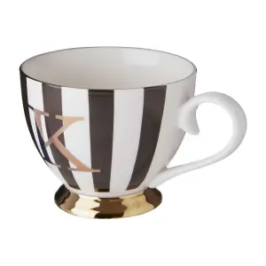 Maison by Premier Mimo Duchess K Letter Monogram Mug