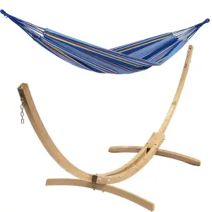 Tahiti Hammock Wooden Set Ocean