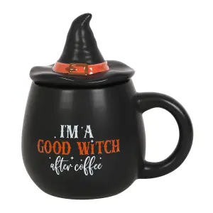 Something Different Im A Good Witch Topped Mug Black (One Size)