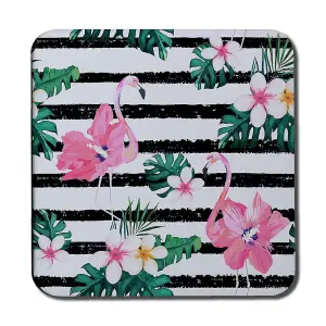 Floral Flamingos (Coaster) / Default Title