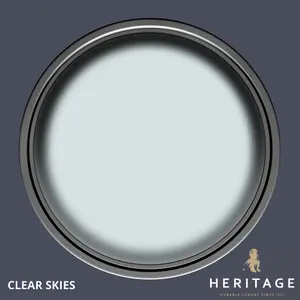 Dulux Trade Heritage Clear Skies Eggshell Wall paint, 750ml