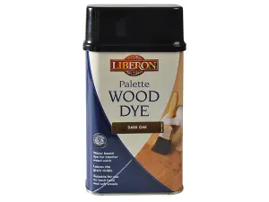 Liberon 014377 Palette Wood Dye Dark Oak 500ml LIBWDPDO500