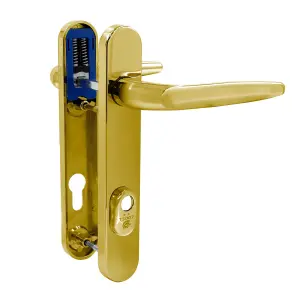 Yale Sparta PAS24 Lever/Lever Door Handle - Short, Gold (PVD)