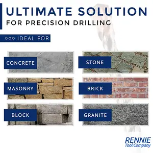 Rennie Tools - 2.5mm Cutting Diameter x 12mm Flute x 1/4" Shank TCT Tipped 2 Flute Straight Router Cutter Bit. 2.5mm Router Bit