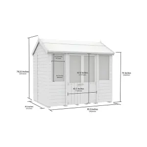 DIY Sheds 8x8 Apex Summer Shed