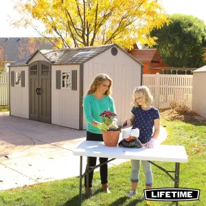 Lifetime 15 Ft. x 8 Ft. Outdoor Storage Shed