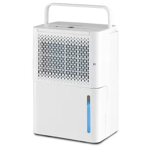 Costway 12L/D Portable Home Dehumidifier Quiet Electric Dehumidifier with 24H Timer