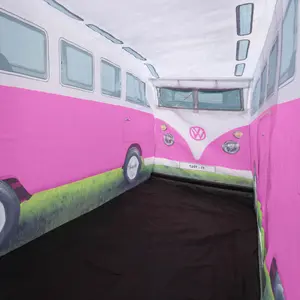 Volkswagen Pink Camper van Pop up 3-man Tent