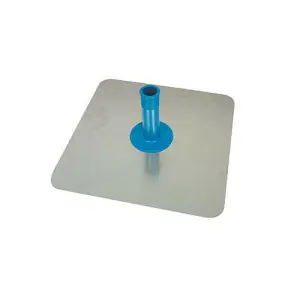 300mm x 300mm Aluminium Plastering Hawk with Detachable Handle for Easy Use