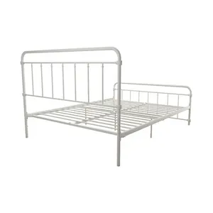 Aanya Bed Frame White / Kingsize (5')