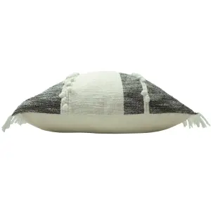 furn. Otto Cotton Fringed Feather Filled Cushion