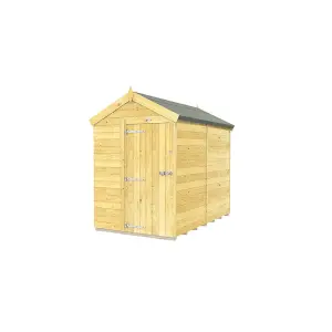 DIY Sheds 5x8 Apex Shed - Single Door With Windows