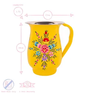 BillyCan - Picnic Jug Set - 300ml  - Buttercup Jug - Multicolour - 7pc