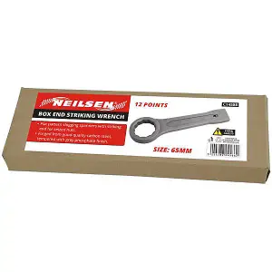 70mm Slogging Ring Spanner Box End Striking Wrench (Neilsen CT4587)