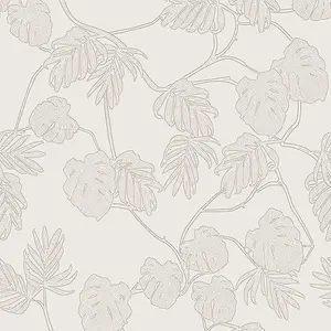 Galerie Ted Baker Eden Beige Leafit Leaf Vine Wallpaper Roll