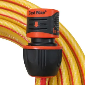 Pressure washer hose connection kit(from washer to tap) 5 meters of 30 bar hose and 2 lock on connectors