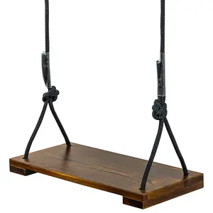 Woodside Wooden Garden Rope Swing