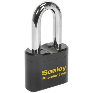 62mm PREMIUM Padlock 11mm Hardened LONG SHACKLE - 4 Digit Combination Security